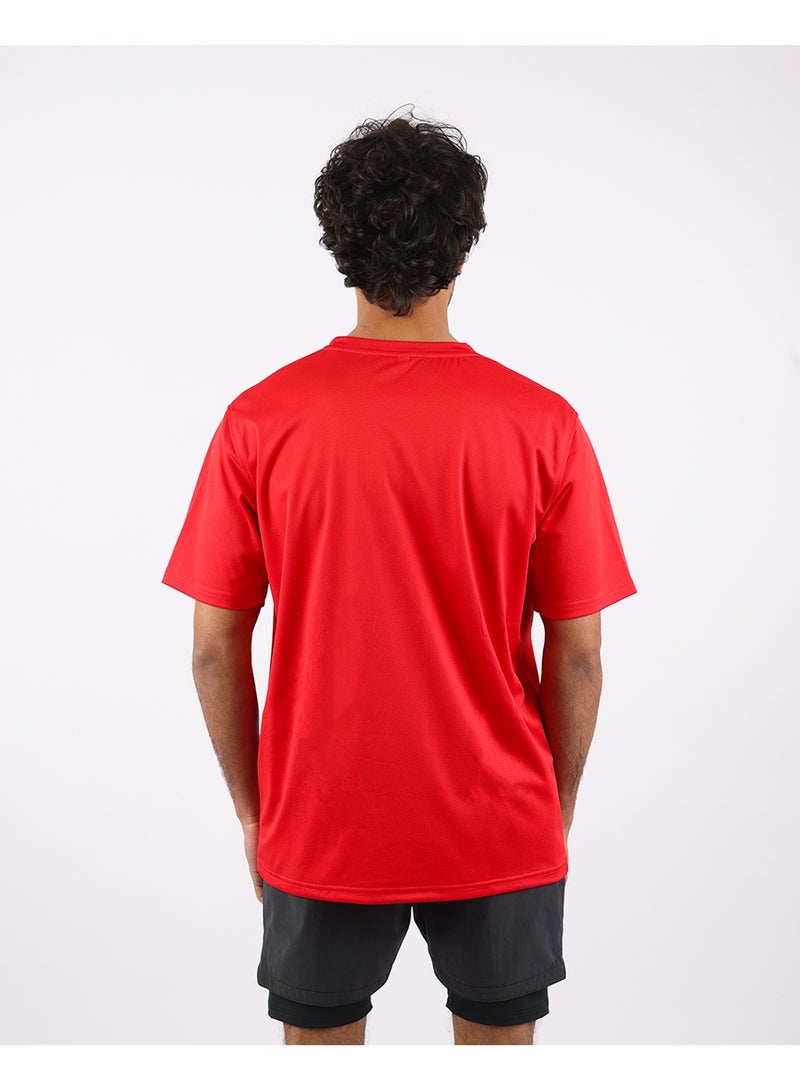أتوم Prime Fit Men's Red T-Shirt - Image 2