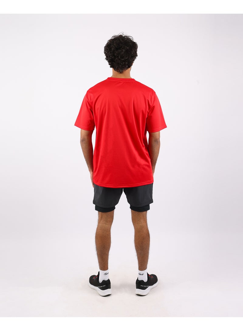 أتوم Prime Fit Men's Red T-Shirt - Image 4