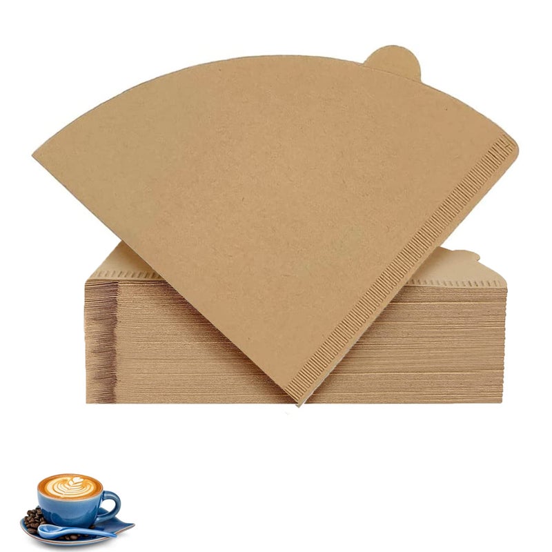 Hogurity Coffee Filter 02 Set of 200 V02 Coffee Filters Size 2 Cone Coffee Filters Natural Unbleached Disposable Coffee Filter Paper For Pour Over Coffee Dripper and Coffee Maker