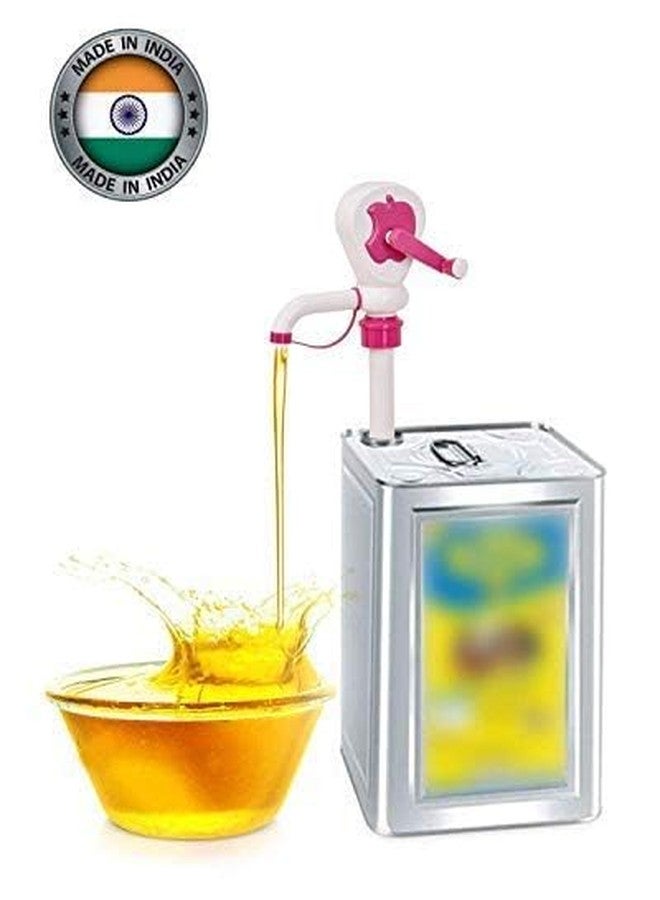 Hetarmi Enterprise Plastic Unique Design Kitchen Cooking Oil Pump-Manual Hand Oil Pump 1 Pcs (Multi Color) - Image 5