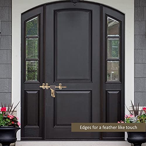 Atom 12 Inch Zinc Aldrop | Fancy Aldrop for Door Fittings Kit, Door Accessories | Brass Antique Finish (WZA008) - Image 5