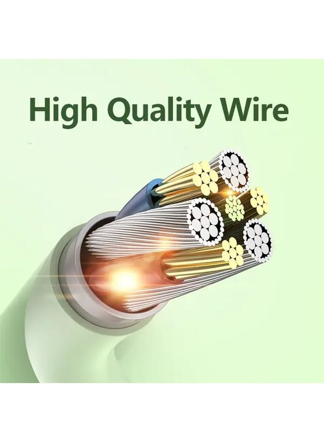 Green 3 5mm Wired Headphones With Microphone Type C And DAC For Samsung Galaxy S24 S23 - Image 5