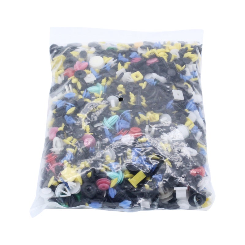 1000PCS Mixed Car Door Panel Trim Fenders Bumper Rivet Retainer Push Pin Clips - Image 1
