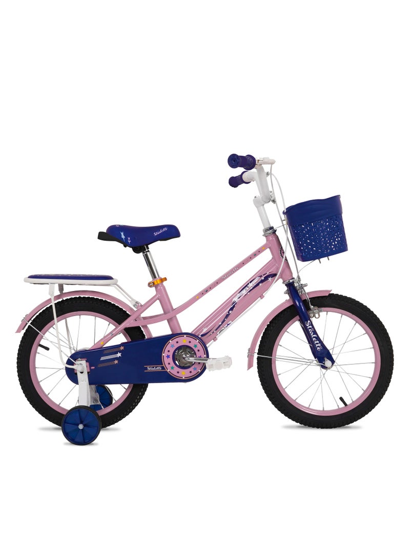 Vaux Starlette Road Bike || 14 Inch Wheel Size || For Kids || Adjustable Seat || Light Pink - Image 1