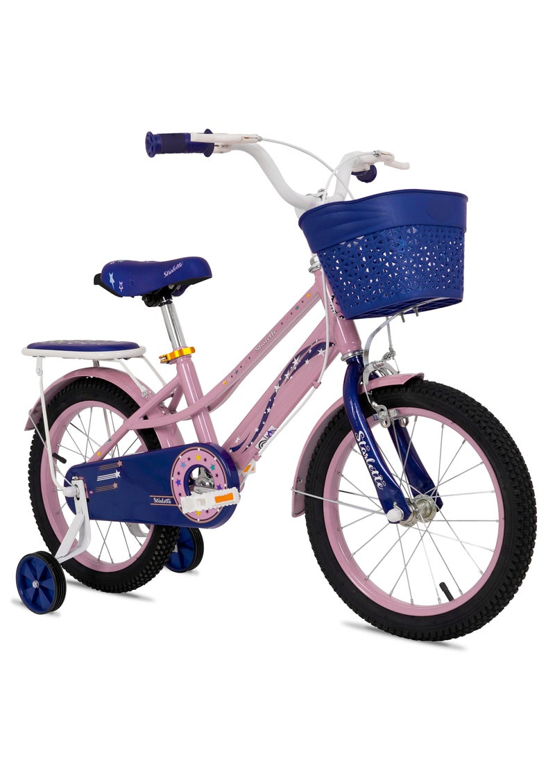 Vaux Starlette Road Bike || 14 Inch Wheel Size || For Kids || Adjustable Seat || Light Pink - Image 2