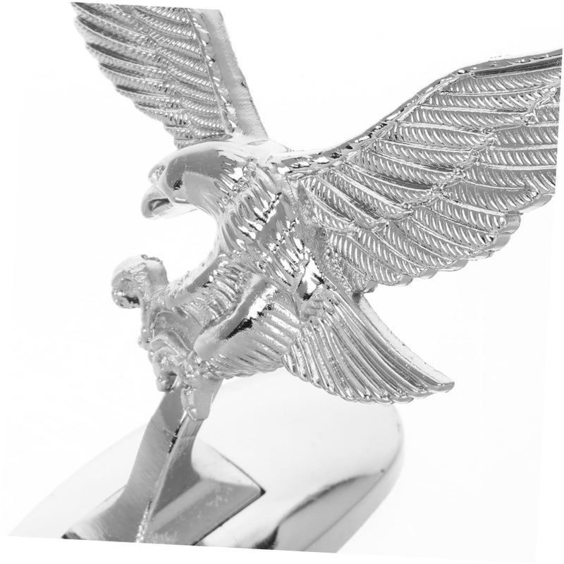 Durable Metal Eagle Car Hood Ornament Easy Installation Striking Visual Fit Cars Trucks SUVs - Image 4
