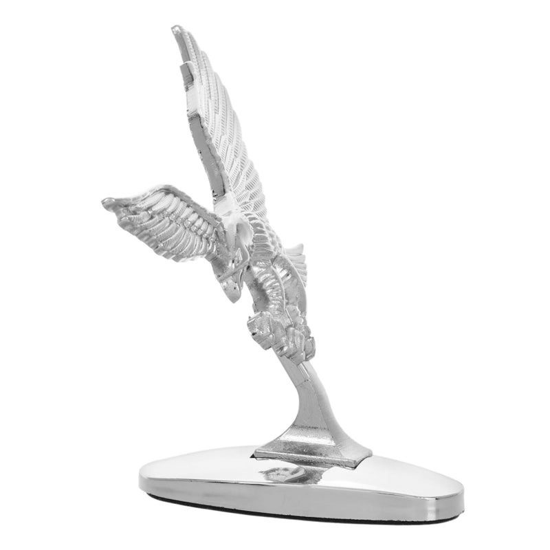 Durable Metal Eagle Car Hood Ornament Easy Installation Striking Visual Fit Cars Trucks SUVs - Image 2