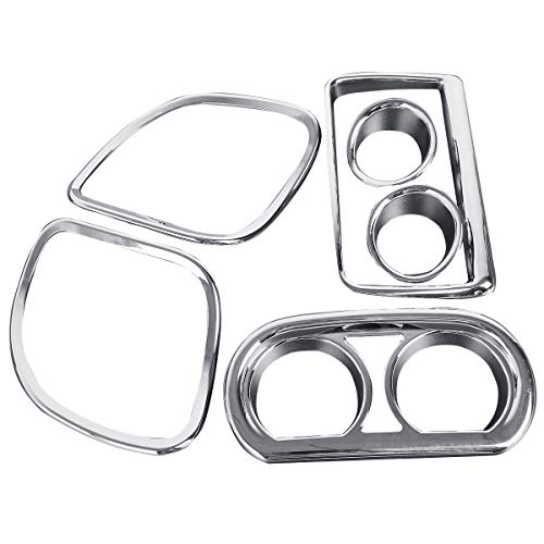 TCMI Inner Fairing Speedometer Radio Speaker Trim Kit Fits For Harley Road Glide 2015-2020 (Replaces : 61400296) Chrome - Image 5