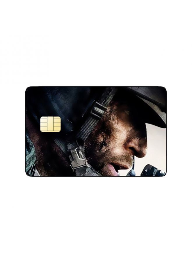 RKN PRINTED BANK CARD STICKER Call Of Duty Video Game - Image 1