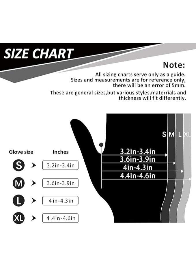 قفازات نيتريل سوداء شديدة التحمل للاستخدام مرة واحدة – عبوة 100 قطعة لحماية فائقة القوة – خالية من اللاتكس والبودرة – قفازات فحص احترافية متعددة الاستخدامات. - Image 2