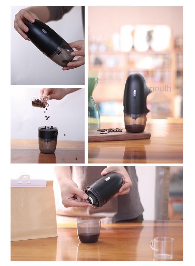 دوشر Portable grinder, electric USB rechargeable coffee grinder, thickness adjustment, household small coffee machine - Image 5