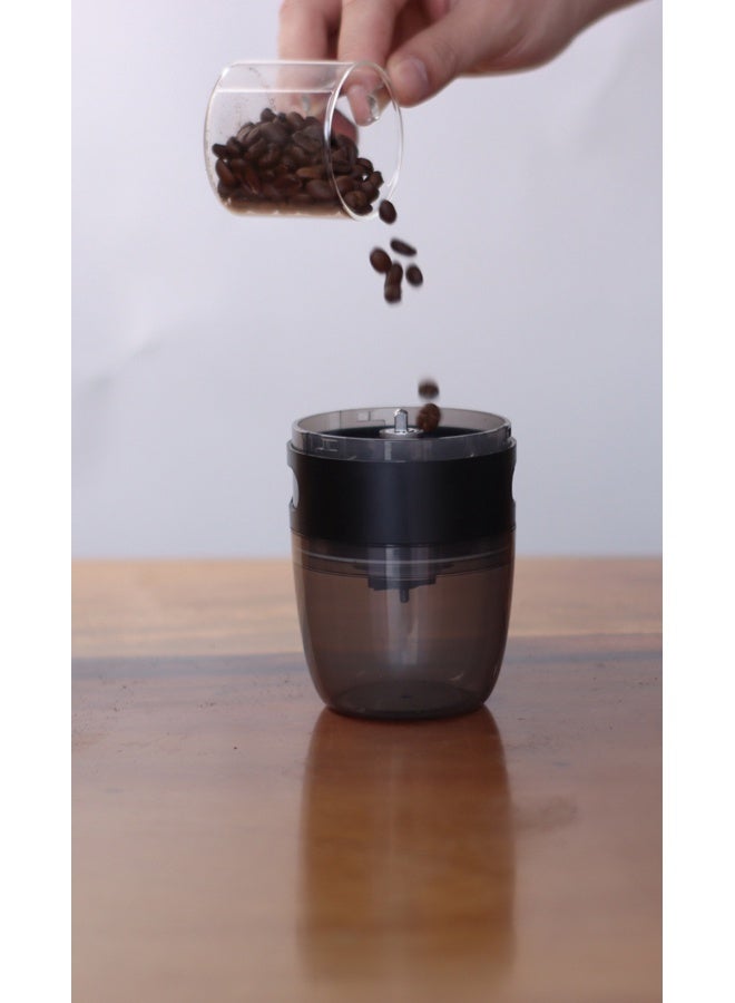دوشر Portable grinder, electric USB rechargeable coffee grinder, thickness adjustment, household small coffee machine - Image 4