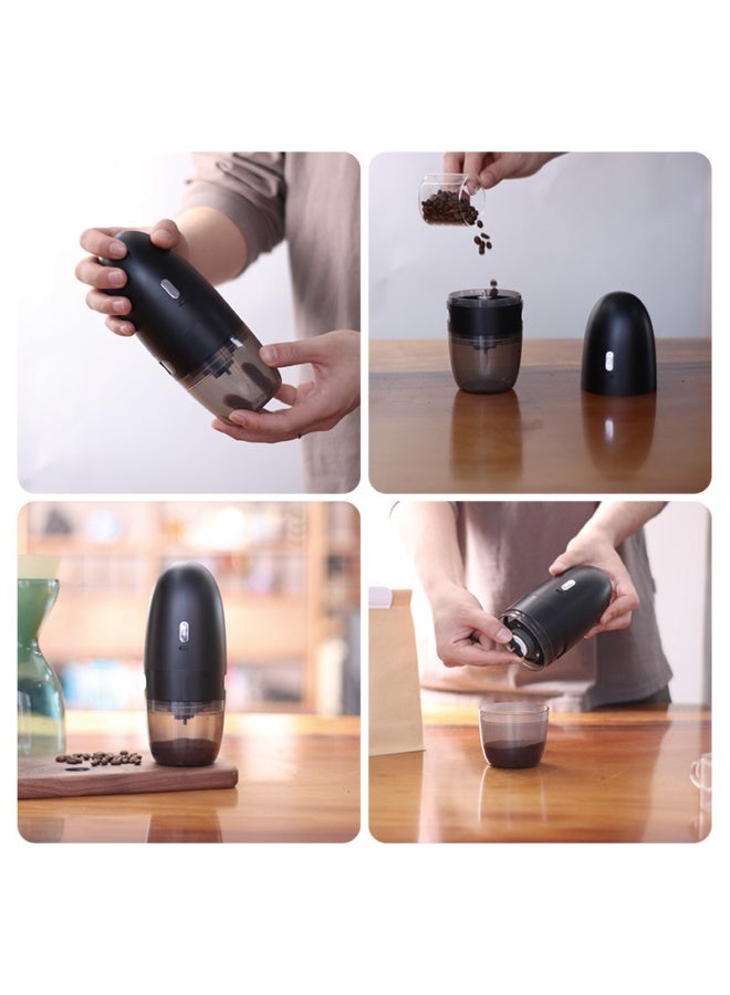 دوشر Portable grinder, electric USB rechargeable coffee grinder, thickness adjustment, household small coffee machine - Image 1