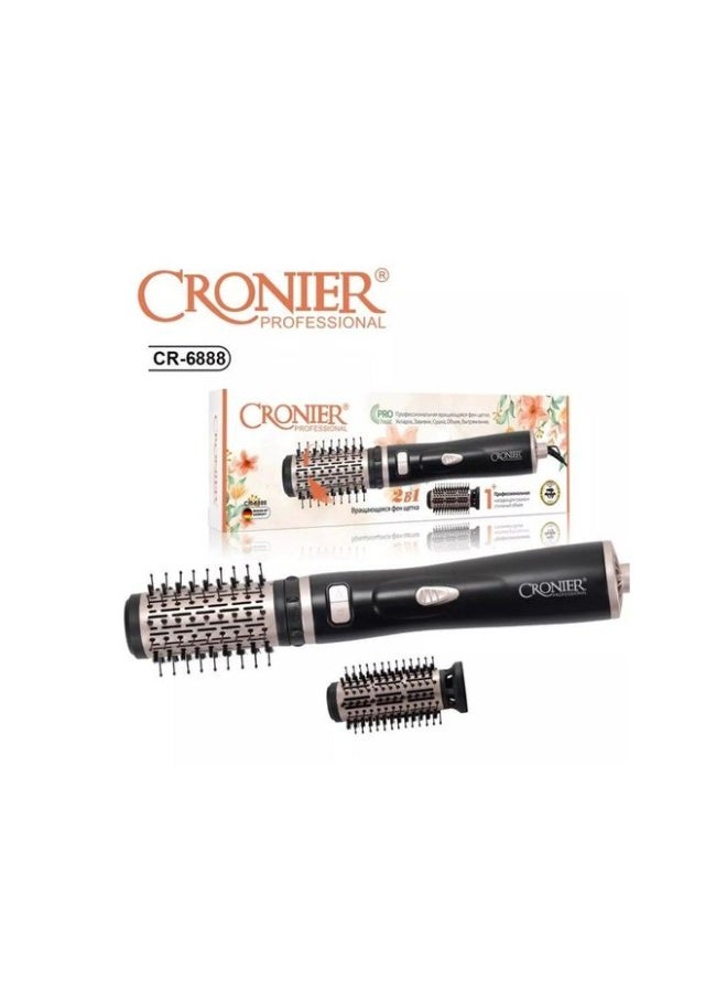 Cronier CR-6888 1200W Hair Dryer Brush - Image 1