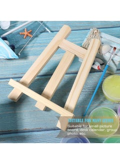 SYOSI Wooden Table Top Easel Made from solid Beech Wood for Artist Display Painting Canvas and Frames Perfect Events Exhibitions Conventions  - Image 2