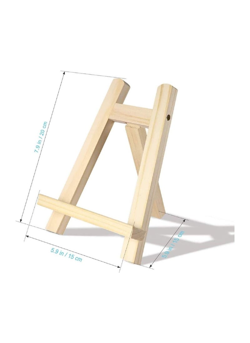 SYOSI - Wooden Table Top Easel Made from solid Beech Wood for Artist Display Painting Canvas and Frames Perfect Events Exhibitions Conventions - Image 1