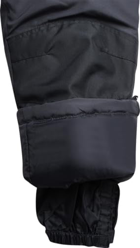 Cherokee Kids Snow Bib - Waterproof Insulated Winter Bib Overalls for Girls and Boys with Adjustable Waistband (Sizes: 2T-18), Size 2T, Grey - Image 5