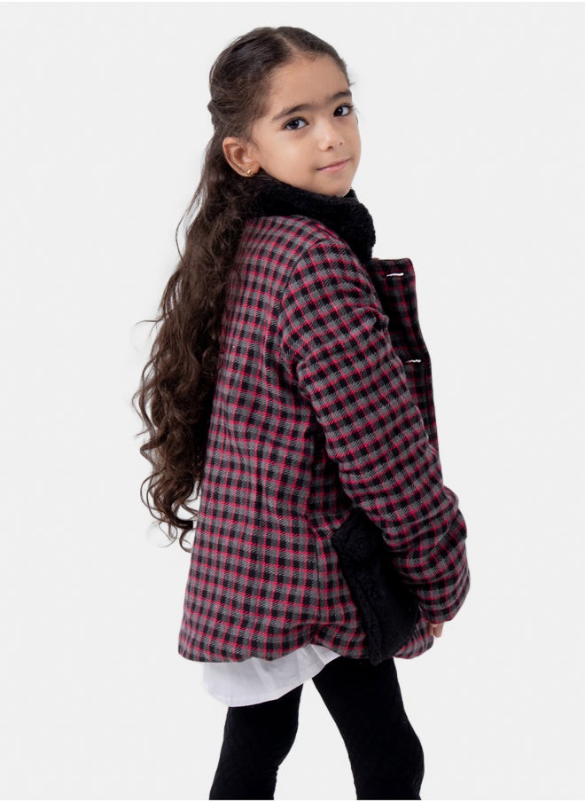 giggles Girls' checkered jacket  - Image 1
