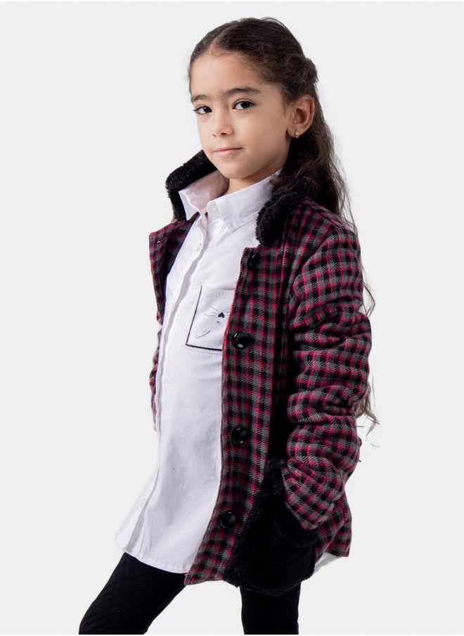 giggles Girls' checkered jacket  - Image 3