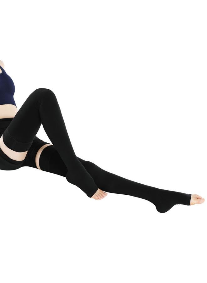 Bluejw Medical Secondary Pressure Stockings Open-toe Health Care Stovepipe Leg Socks Thrombosis Vein Anti-varicose Stretch Socks For Pregnant Women  - Image 1