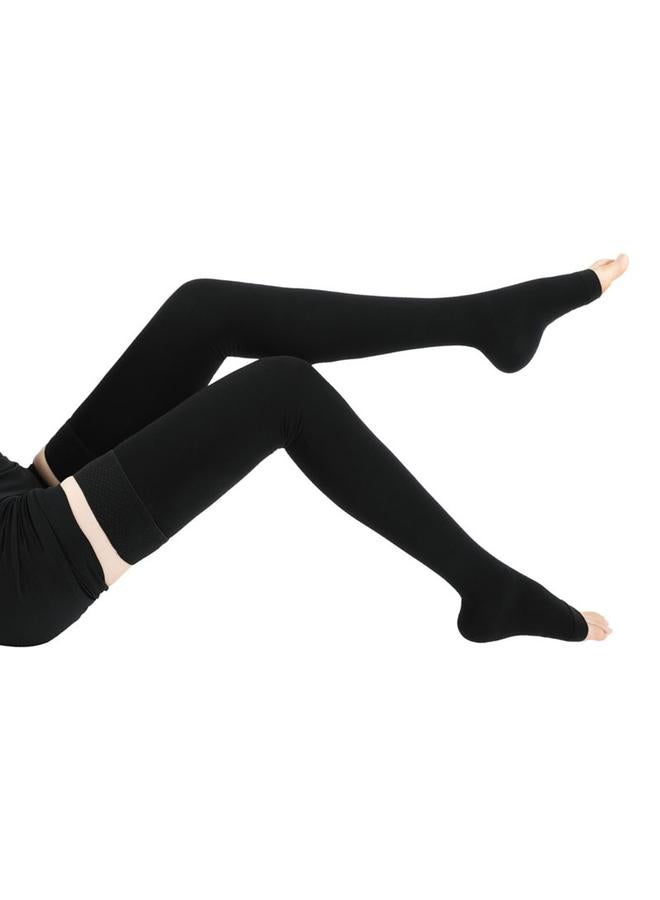 Bluejw Medical Secondary Pressure Stockings Open-toe Health Care Stovepipe Leg Socks Thrombosis Vein Anti-varicose Stretch Socks For Pregnant Women  - Image 5