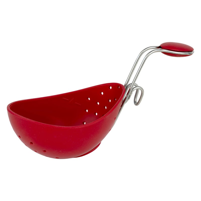 Cuisipro Browne & Co Cuisipro Egg Silicone Poacher Set of 2, Red - Image 2