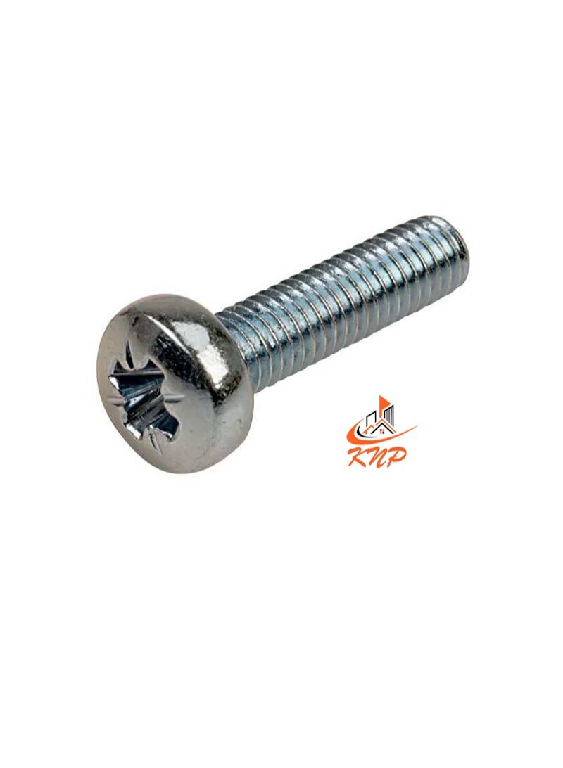 KNP Pan Head Machine Screws - Pack of 200 (M6 x 50mm) - Image 2