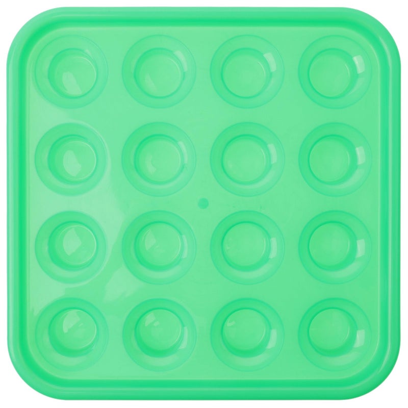 Green Billiard Ball Storage Tray Carrying Case For 16 Regulation Size Pool Balls - Image 2