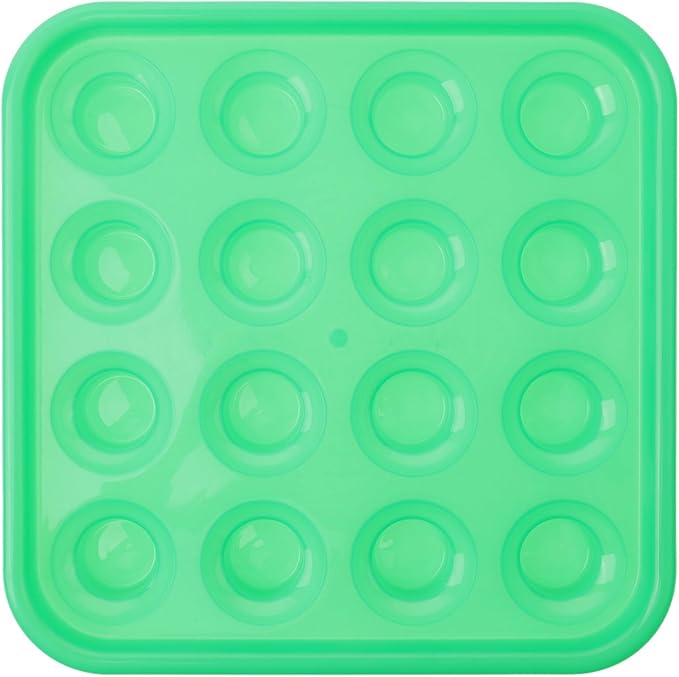 Green Billiard Ball Storage Tray Carrying Case For 16 Regulation Size Pool Balls - Image 1
