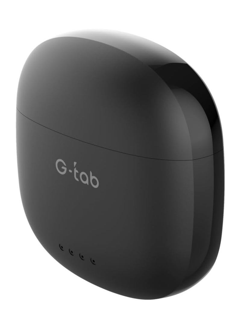 G-Tab X5 Bluetooth V5.3 Wireless Earbuds With Dual Mic, Large Battery, Hifi Sound, Type C Fast Charging Port - Image 3