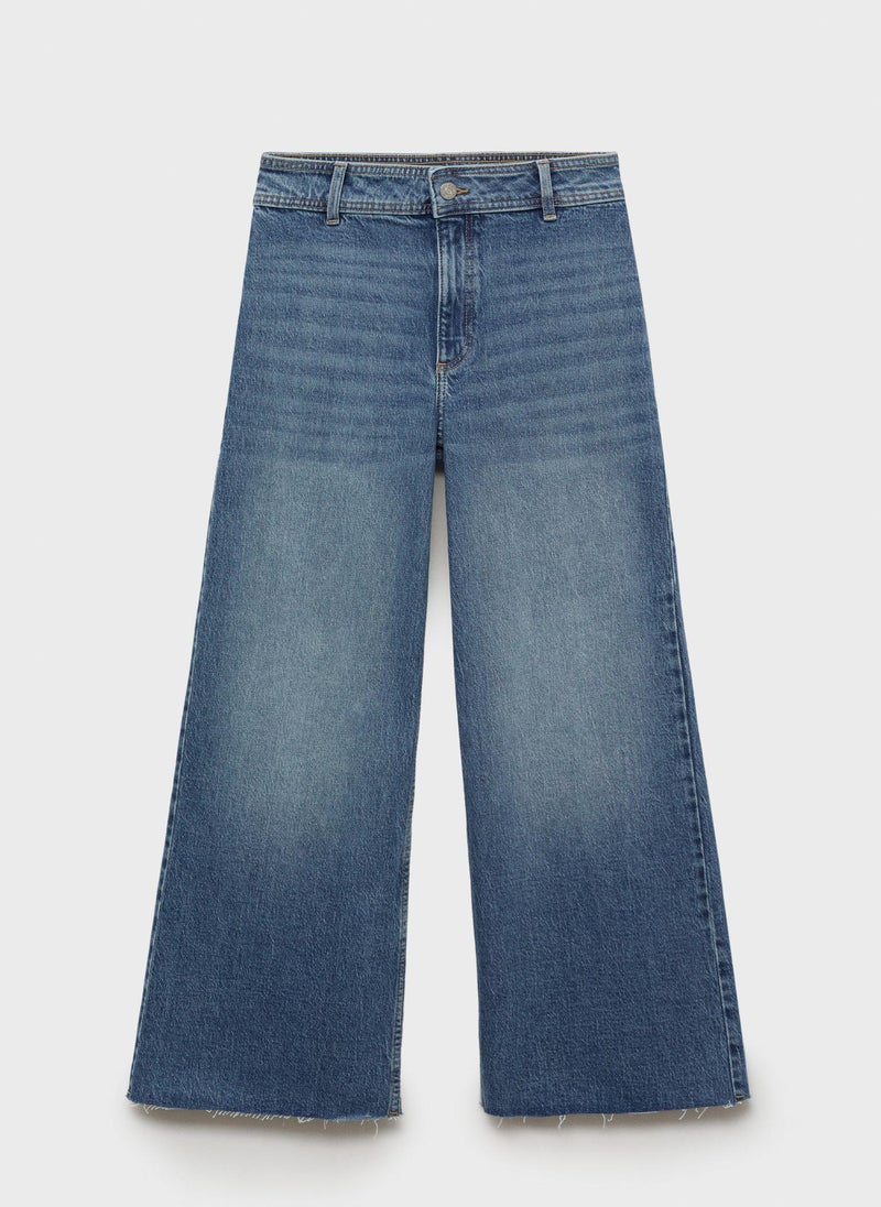 MANGO Catherin Culotte High Rise Jeans  - Image 4