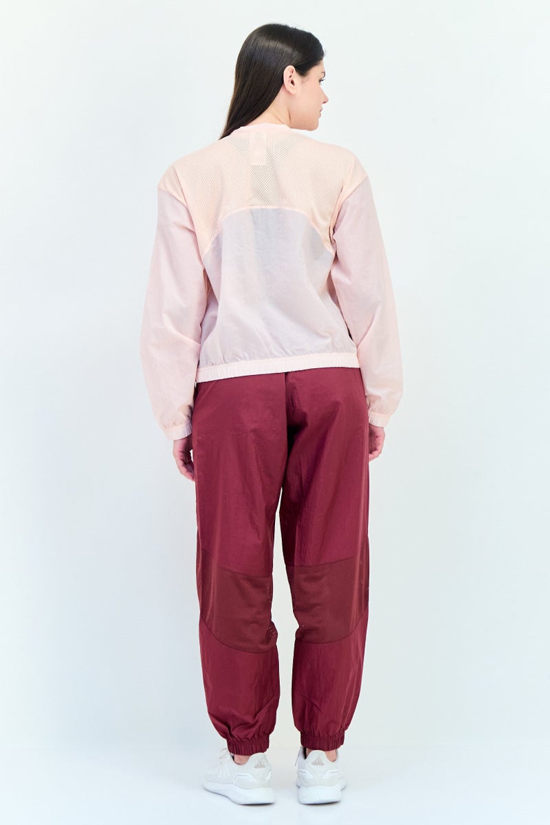 Reebok مجموعة ملابس رياضية نسائية مكونة من 2 قطعة بأكمام طويلة، متعددة الألوان - Image 4