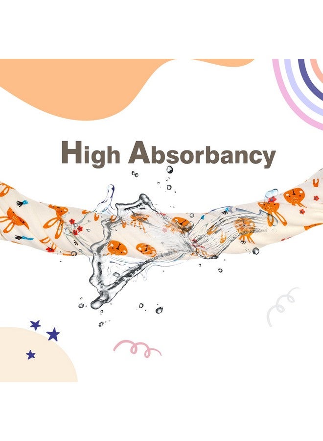 مي مي منشفة أطفال فائقة الامتصاص من Mee Mee مصنوعة من القطن بنسبة 100% ومكونة من طبقتين وناعمة للغاية لحديثي الولادة | طبقتان من الشاش والوبر | منشفة للأطفال/الأطفال الصغار/الرضع/الأطفال الصغار | عبوة من قطعة واحدة مطبوعة برسومات أرنب 75×100 سم - Image 2