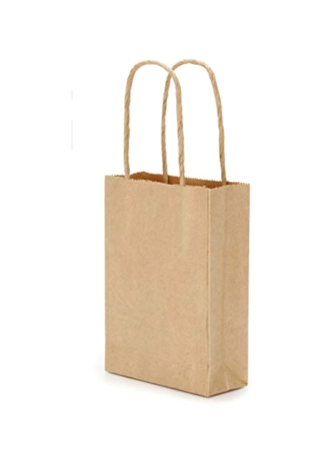10-Piece Value Pack Paper Bags Beige - Image 3