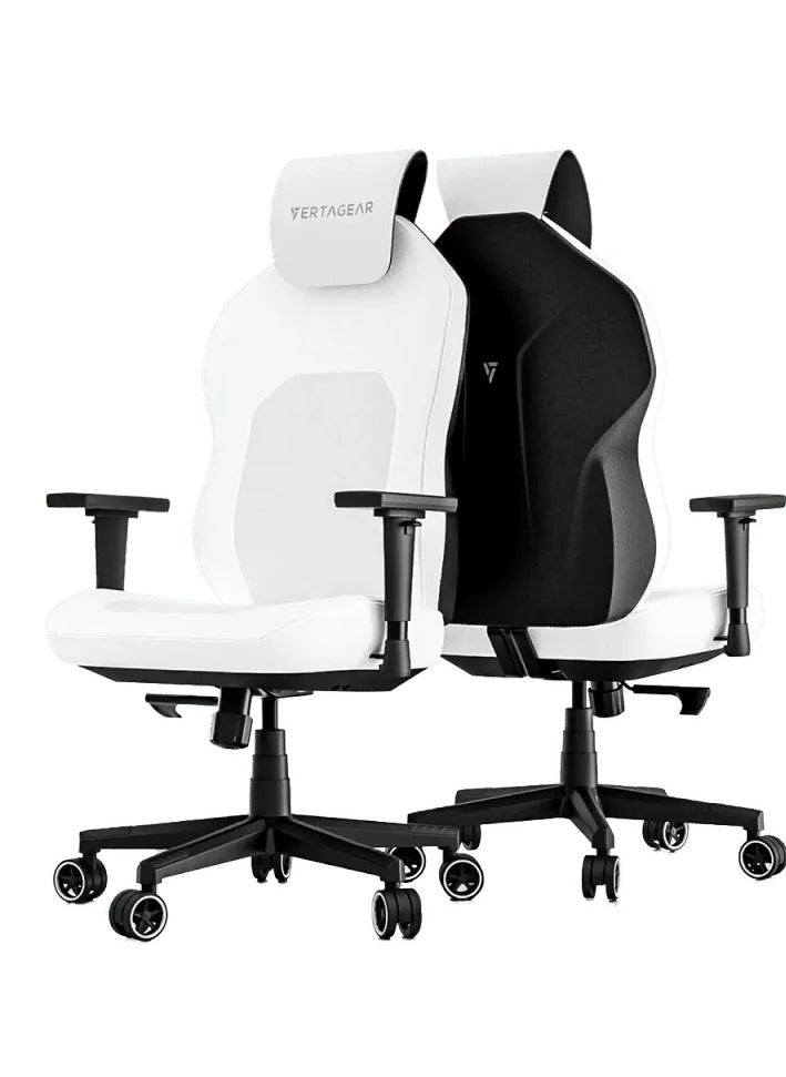 VERTAGEAR - Vertagear Racing Series S-Line SL1800 Office Gaming Chair - White/Black / VG-SL1800_WT - Image 1