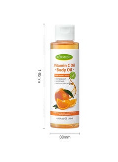 Kormesic Vitamin C Body Massage Oil 120ml - Brighten & Nourish Skin  - Image 1