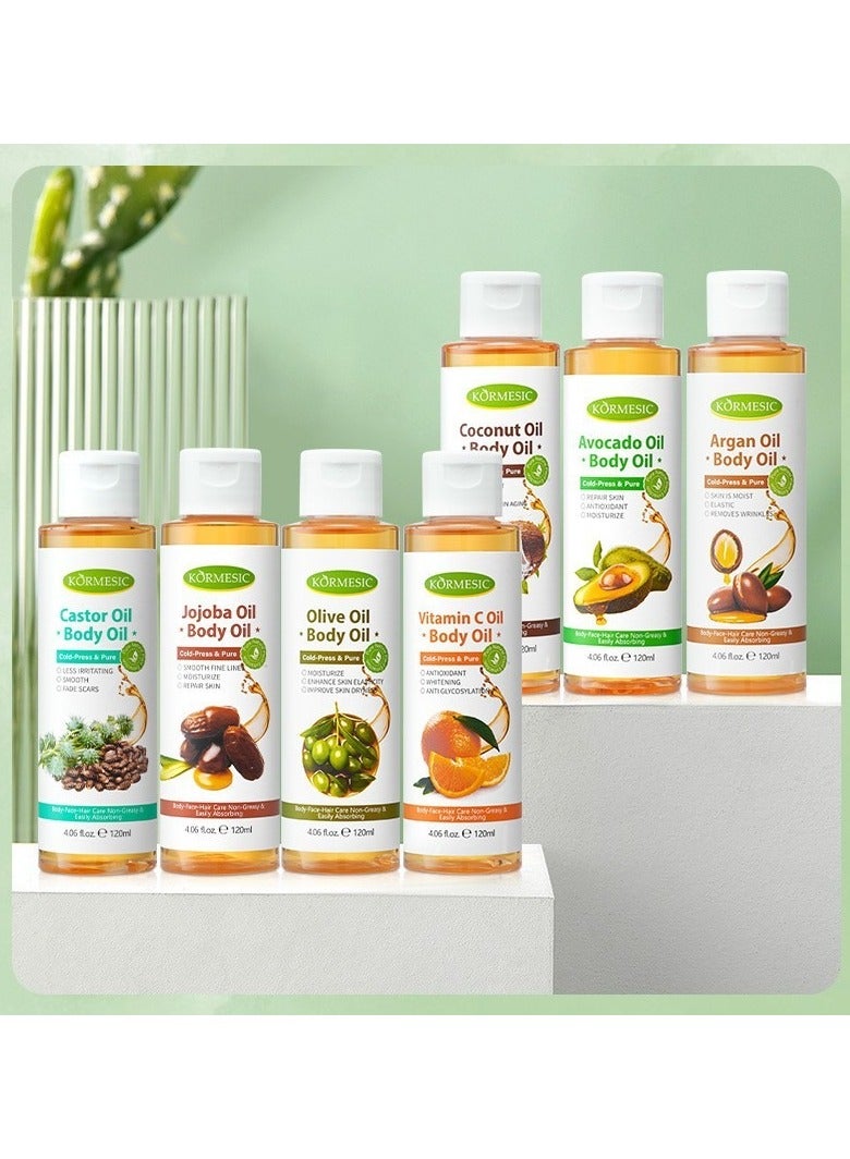 Kormesic فيتامين ج زيت تدليك الجسم 120 مل-مشرق وتغذي البشرة - Image 3