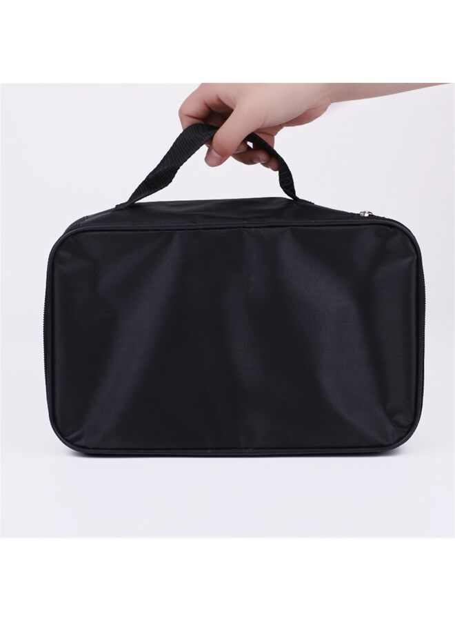 LAMAY 2pcs Ping Pong Paddle Case, Table Tennis Racket Case Soft Cover Container Bag for Sports Accessories, Black - Image 4