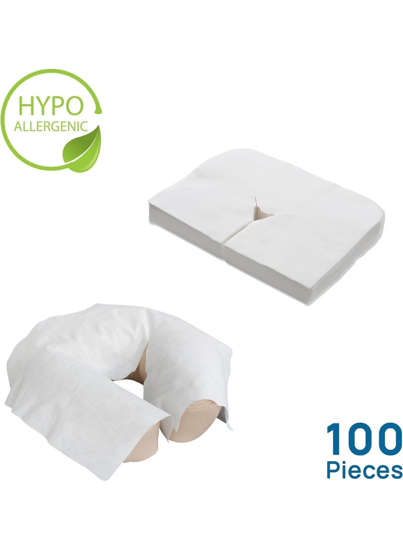 Disposable Face Cradle Covers – Medical-Grade, Ultra Soft, Luxurious, Non-Sticking Massage Face Covers/Headrest Covers for Massage Tables & Massage Chairs - Image 3