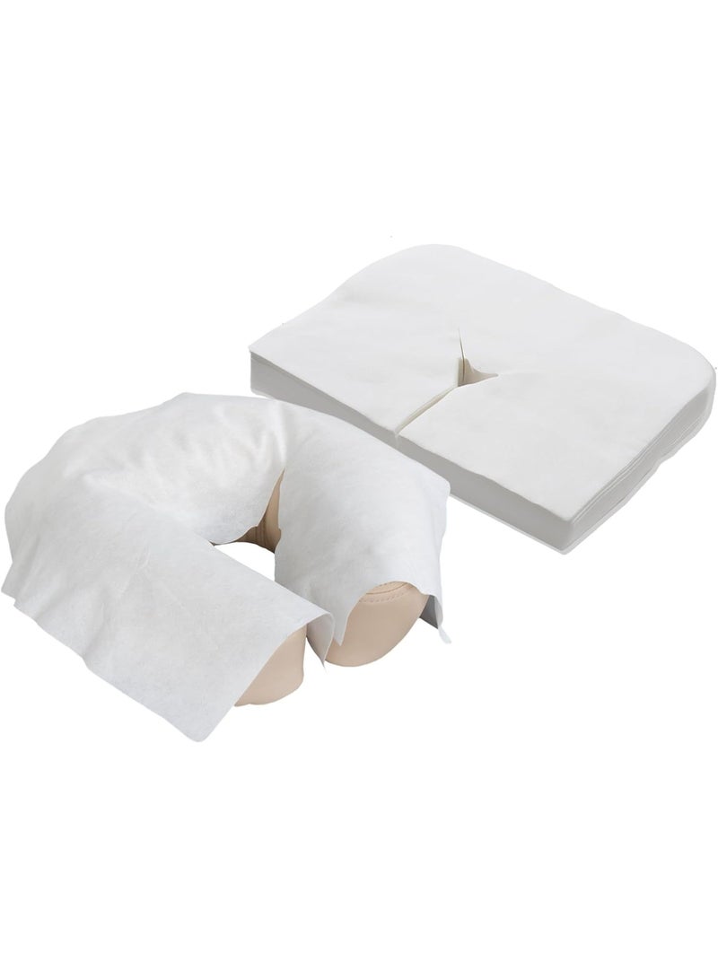 Disposable Face Cradle Covers – Medical-Grade, Ultra Soft, Luxurious, Non-Sticking Massage Face Covers/Headrest Covers for Massage Tables & Massage Chairs - Image 1