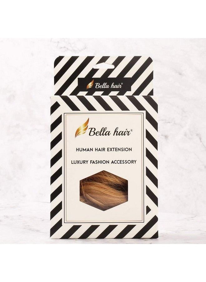 Bella Hair - Human Hair Messy Bun Hair Pieces For Women Instant Updo Curly Chignon Tray Ponytail Hairpiece Extension (27 Strawberry Blonde/Light Butterscotch Blonde) - Image 1