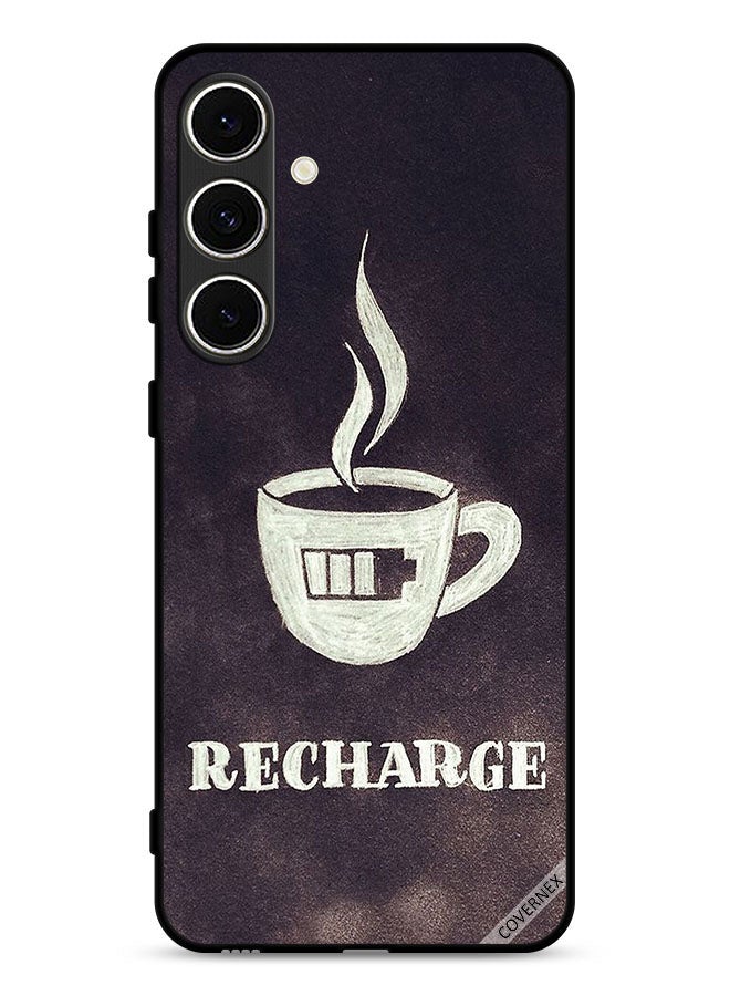 Covernex Samsung Galaxy A36 5G Protective Case Cover Coffee Recharge - Image 1
