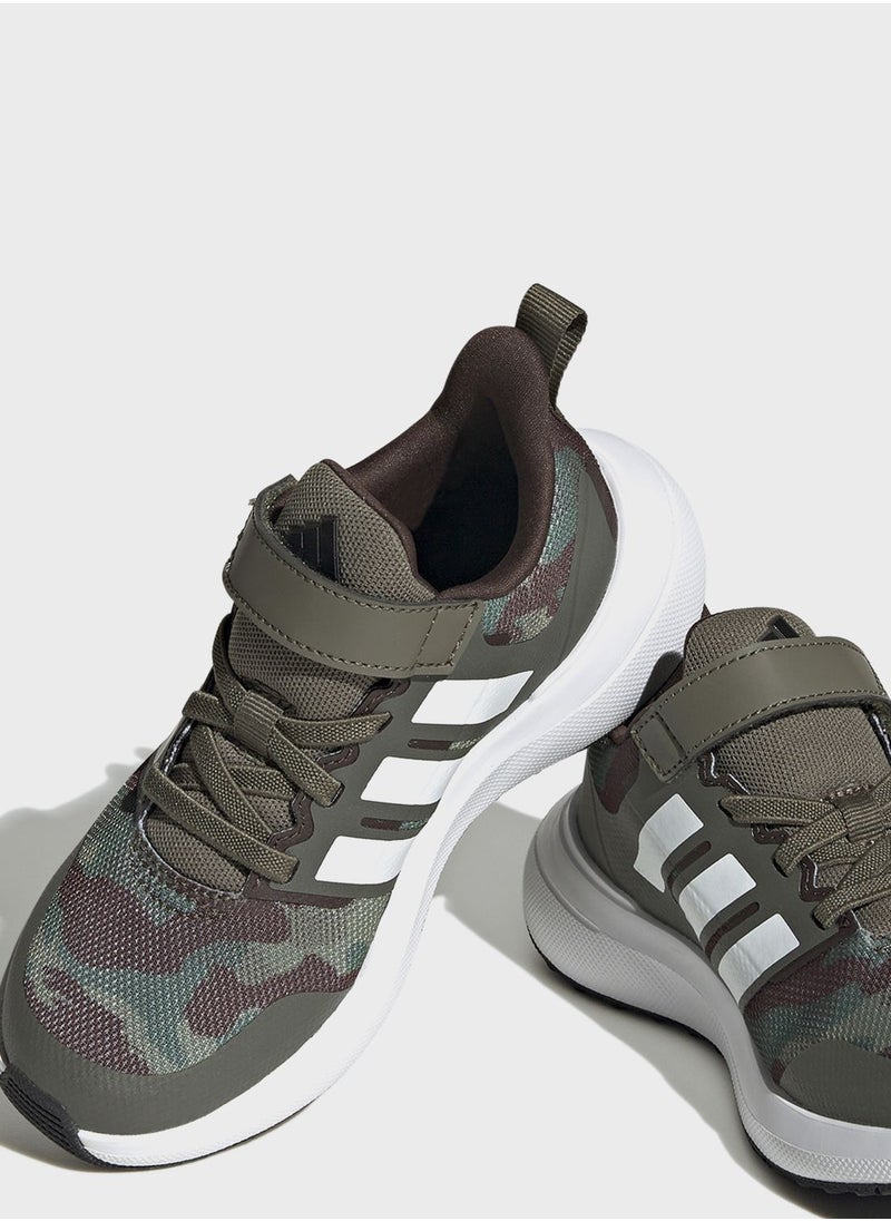 Adidas - Fortarun 2.0 Cloudfoam Elastic Lace Top Strap Shoes - Image 1