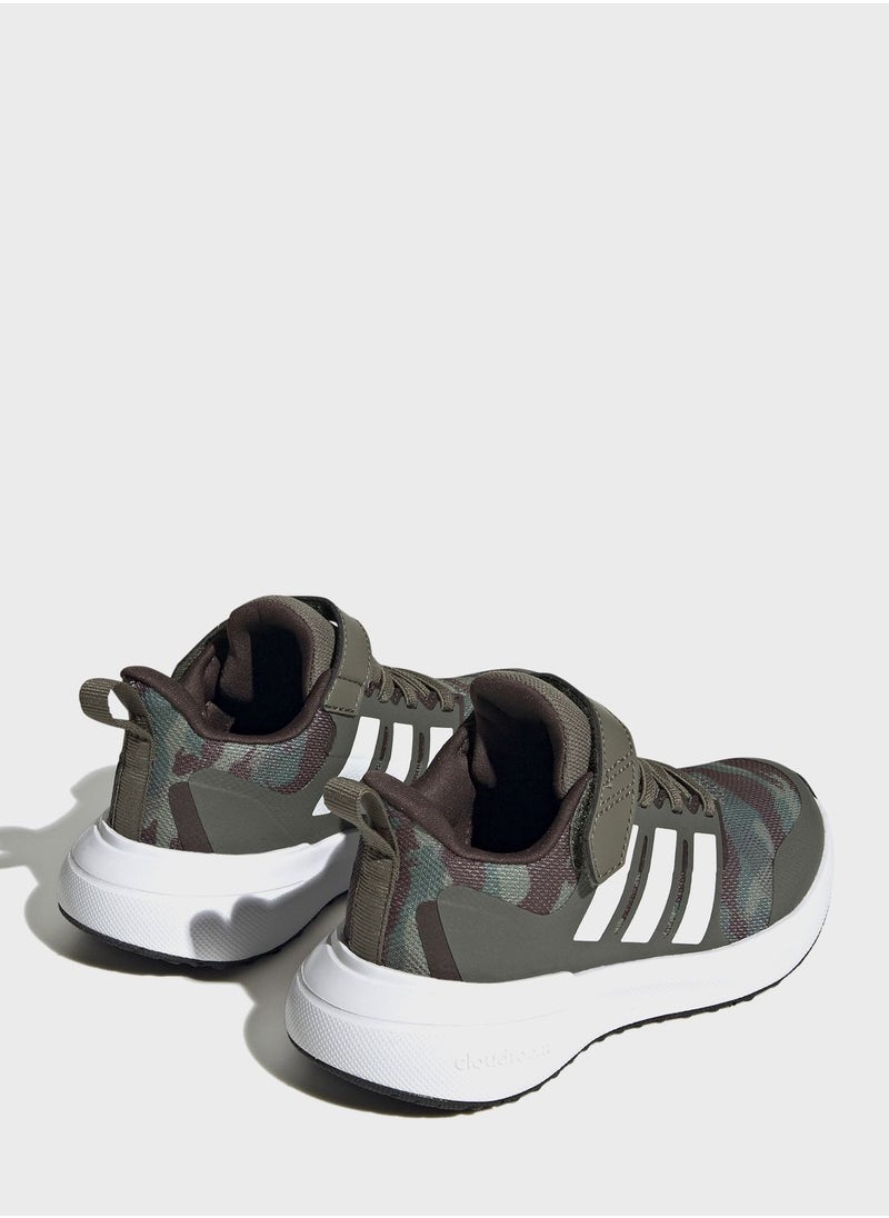 Adidas - Fortarun 2.0 Cloudfoam Elastic Lace Top Strap Shoes - Image 1