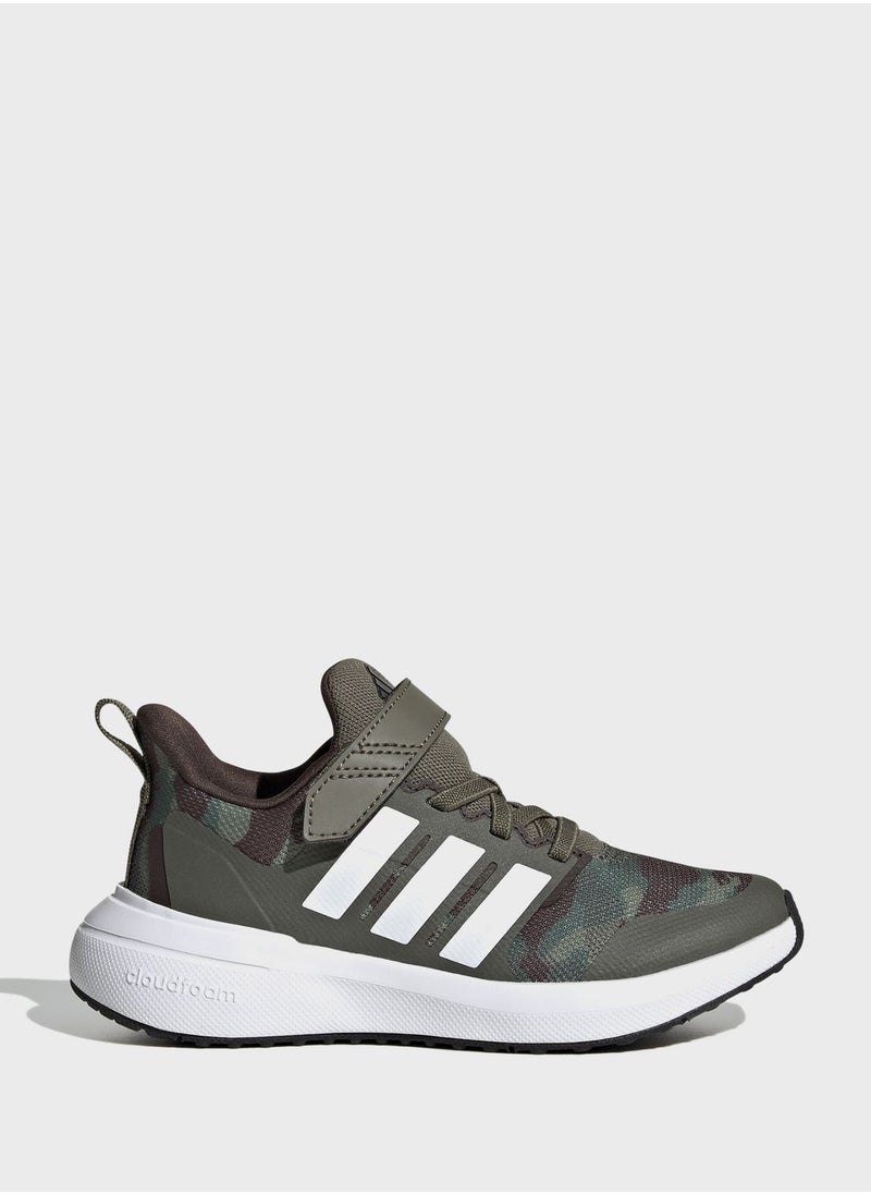 Adidas - Fortarun 2.0 Cloudfoam Elastic Lace Top Strap Shoes - Image 1