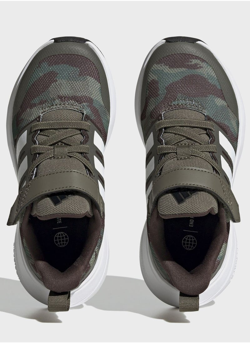 Adidas - Fortarun 2.0 Cloudfoam Elastic Lace Top Strap Shoes - Image 1