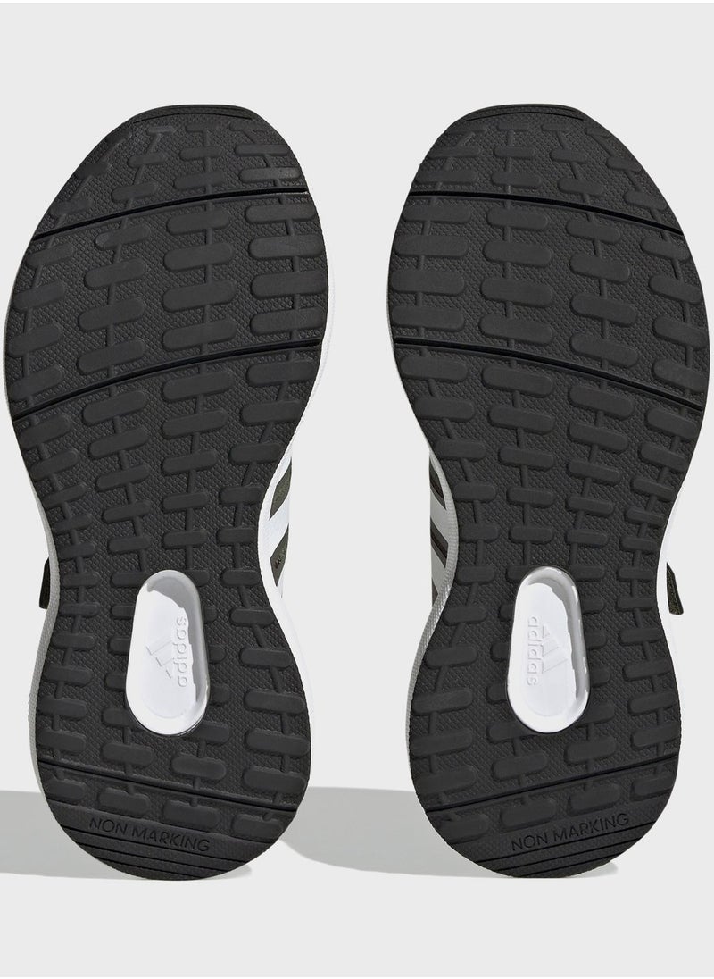Adidas - Fortarun 2.0 Cloudfoam Elastic Lace Top Strap Shoes - Image 1