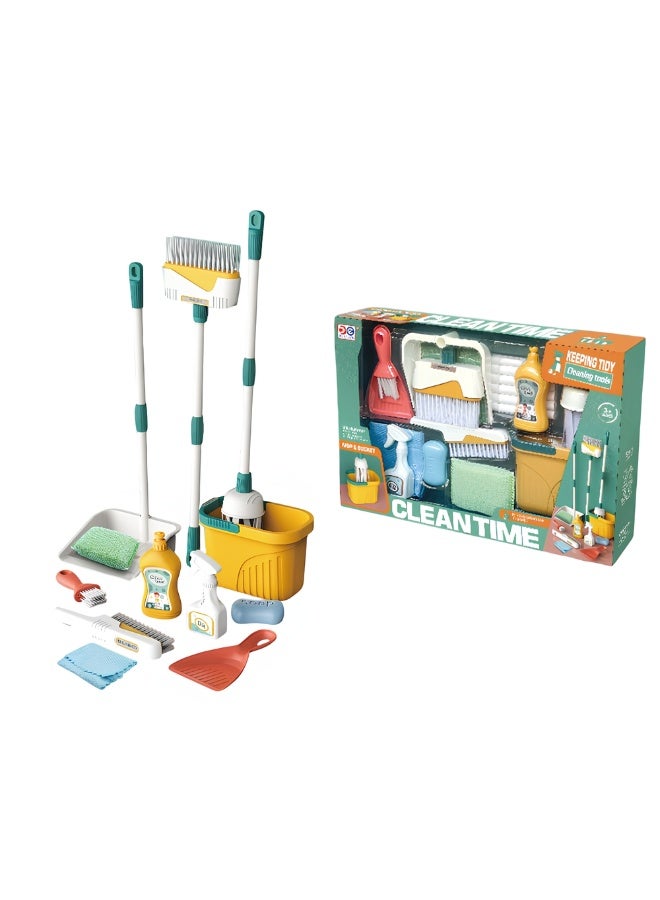 Clean Time Cleaning Set 13 Pieces - 137-13