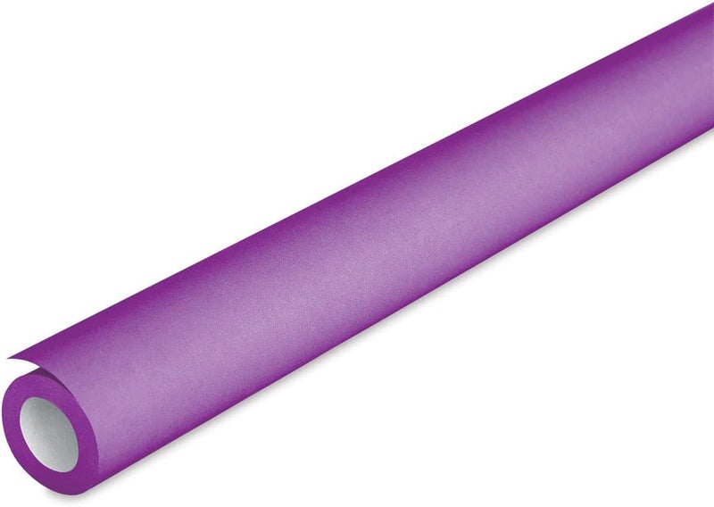 Fadeless Bulletin Board Paper, Fade-Resistant Paper for Classroom Decor, 48” x 12’, Brite Purple, 1 Roll