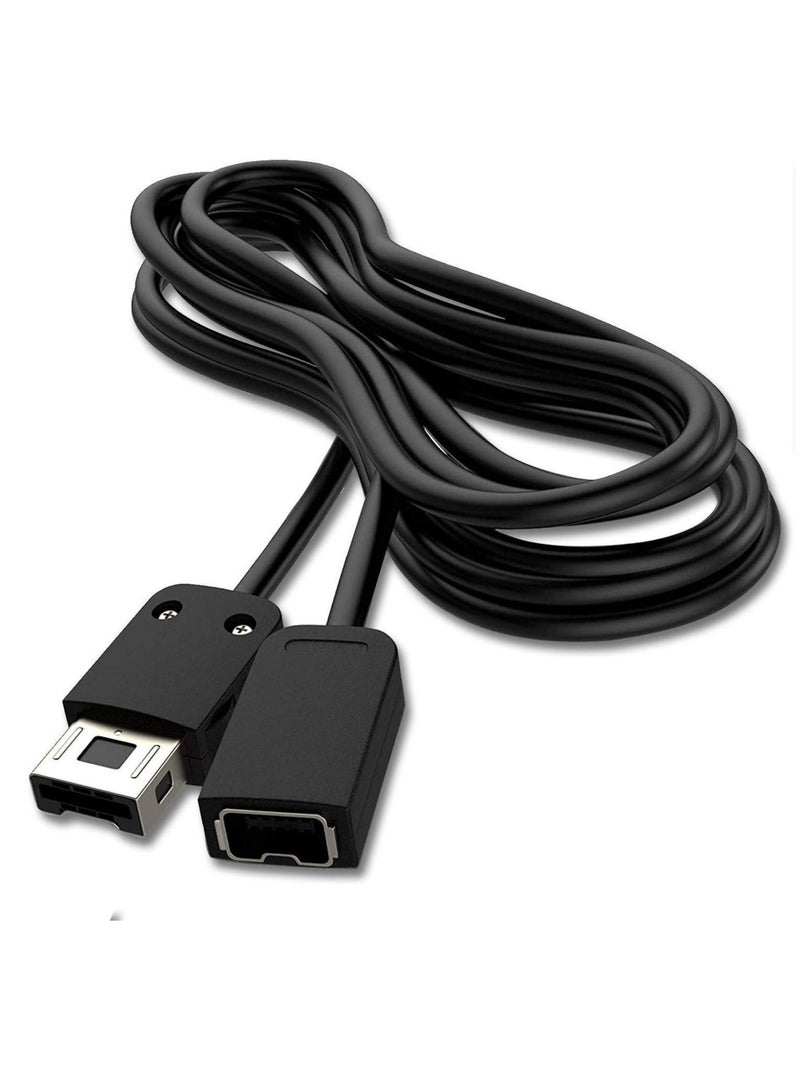 Captaintech 3M/10ft Extension Cable for SNES/NES Edition Classic Controller, Gamepad Extension Cable Compatible with Wii MINI NES(Black) - Image 1
